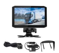 VSYSTO 7 pollice LCD Telecamera Retromarcia per Auto Monitor Auto, Display del Veicolo Visione Notturna Telecamera di Retromarcia Impermeabile, per autobus, camper, furgone, camion, bus, 12-30V