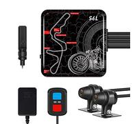 VSYSTO Screenless Motorcycle Record WiFi GPS 140 ° Wide Angle Dual 1080P Anteriore e Posteriore Lente di Visione Notturna Lente GPS Corpo Completo Impermeabile DVR Cyclic Record