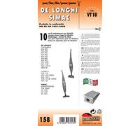 VT 18 sacchetti per scopa elettrica confezione da 10 sacchi carta