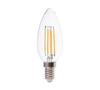 V-TAC Lampadina LED E14 4W Candela Filamento 6500K
