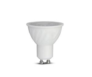 VT-227D 6W GU10 RIPPLE PLASTIC SPOTLIGHT WITH SAMSUNG CHIP COLORCODE:4000K 38'D DIMMABLE