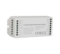 Amplificatore di corrente a 5 canali per strisce led 12V o 24V V-TAC VT-2435