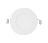 V-TAC Mini Pannello LED 3W Montaggio ad Incasso Rotondo Colore Bianco 6400K
