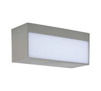 V-TAC Lampada LED da Muro Rettangolare 12W Doppio Fascio Luminoso Colore Grigio 6400K IP65