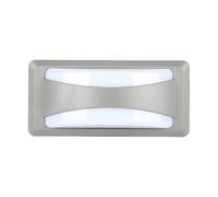 V-TAC Lampada LED da Muro Rettangolare 12W Colore Grigio 3000K IP65