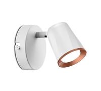 V-TAC Faretto LED da Muro 5W con Testa Orientabile Colore Bianco 3000K IP20