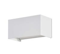 V-TAC VT-8125 Lampada LED da parete 24W bianco satinato in alluminio luce soffus