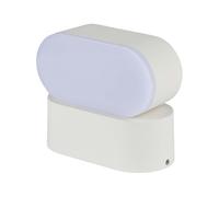 V-TAC VT-816 Lampada LED 5W da parete bianco testa ruotabile applique muro ovale