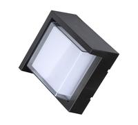VT-831 7W LED WALL LIGHT WITH CAP COVER COLORCODE:3000K BLACK-SQUARE