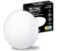 VT-8436 36W LED DOME LIGHT-450MM WITH MILKY COVER CCT:3IN1-ROUND