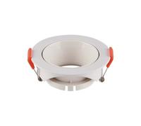 VT-931 GU10 FITTING ROUND-WHITE FRAME+WHITE REFLECTOR