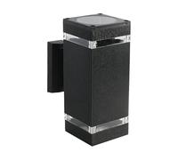 V-TAC Lampada LED da Muro Con Portalampada 2xE27 Doppio Fascio Luminoso Quadrata