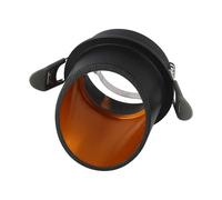 VT-974 GU10 FITTING ROUND BLACK