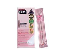 VT COSMETICS Collagen Reedle Shot 100 Stick (10EA) - Siero viso al collagene con micro-aghi naturali e Centella Asiatica | Idratante, rassodante, lenitivo | Stick monodose 2 ml × 10 | K-Beauty