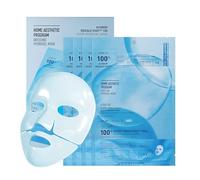 VT COSMETICS Hydrop Needle Shot 100ml Maschera Idrogel 2 Fasi, Acido Ialuronico Intensivo, Idratazione 72 Ore, Effetto Vetro, Maschera Viso Coreana, 34.5g x 4 Pezzi