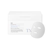 VT COSMETICS Maschera Quotidiana TX 30 Pezzi, Acido Tranexamico, Niacinamide, Glutatione per Cicatrici da Acne, Macchie Scure, Maschera Viso Idratante e Illuminante, Senza Profumo, Maschera Coreana