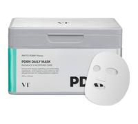 VT Cosmetics PDRN Maschera giornaliera 30 fogli PDRN vegan per restauro della pelle e radianza idratante e idratante Effetto di rimpolpatura anti-inv