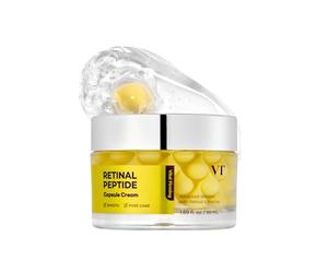 VT COSMETICS Retinal Peptide Capsule Cream 50 ml - Crema Viso Coreana con Retinal e Peptidi, Idratante, Texture Leggera, Per Tutti i Tipi di Pelle