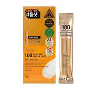 VT COSMETICS VITA-LIGHT REEDLE SHOT 100 STICK POUCH (10EA) Siero Viso con Vitamina C ed E, Micro-aghi & Centella Asiatica