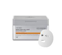 VT COSMETICS Vita-Light Reedle Shot Mask 30 Sheets, Maschera Viso | Maschera viso coreana con Reedle Shot per idratare e migliorare l’aspetto della luminosità e della texture cutanea.