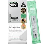 VT COSMETICS VT 100 REEDLE SHOT STICK POUCH 2ml*10ea, Anti-Infiammatorio, Cura Quotidiana della Pelle, Confezione da 10