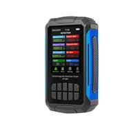 VT ER3 Rilevatore di radiazioni elettromagnetiche 5 in 1 per radiofrequenza, intensità di campo elettrico e magnetico, temperatura e umidità con batteria da 2000 mAh e interfaccia (Nera)