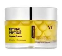 VT COSMETICS Retinal Peptide Capsule Cream 50 ml - Crema Viso Coreana con Retinal e Peptidi, Idratante, Texture Leggera, Per Tutti i Tipi di Pelle
