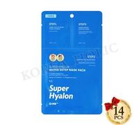 VT Super Hyalon Water 3 Step Mask Pack x 14EA Hydrating Skin Mask K-Beauty NUOVO
