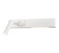 Applique da Comodino Per Lettura Con Doppia Illuminazione 3+6W Colore Bianco 30