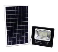 FARO LED 35W NATURALE BATTERIE CON PANNELLO SOLARE VT-100W-LED8576 V-TAC
