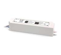 VTAC - V-tac Vt-22155 Alimentatore Slim Led 150w 12v 12.5a Waterproof Ip67 In Plastica Cavi A Saldare - Sku 3250