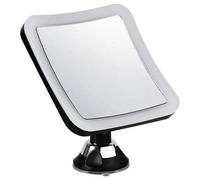 VTAC - V-tac Vt-7573 Lampada Specchio Ingrandimento 10x Con Luce Led Integrata 3,2w Bianco Freddo 6400k Orientabile Con Ventosa Di Fissaggio Colore Ne
