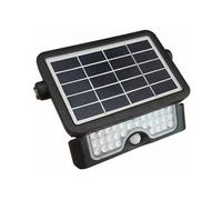 VTAC - V-tac Vt-777-5 Faro Led 5w Slim Autoalimentato Nero Con Pannello Solare E Sensore Pir Bianco Naturale 4000k - Sku 8547