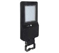 V-TAC Armatura Stradale LED SMD 40W 120LM/W con Pannello Solare e Sensore PIR Colore Nero 6000K IP65