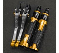 VTAIEX Accessori per moto Manubrio Manopole Accessori Per HONDA CB150R 2011 2012 2013 2014 2015 Leve Freno Frizione Moto(Jaune)