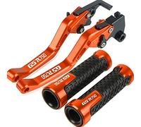 VTAIEX Accessori per moto Per SUZUKI GSR750 GSR 750 2011-2020 2017 2015 2012 2013 2014 2016 2018 2019 Manopole Del Motociclo Fine Freno Leva Di Frizione(Orange)
