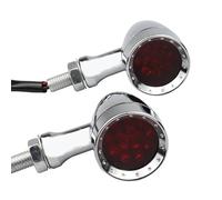 VTAIEX Luce per moto Chrome Moto/Moto Proiettile Indicatori Di Direzione Freno Lampeggiante Luci Per Harley Per Davidson XL Sportster 1200 883 Ferro