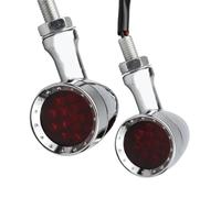 VTAIEX Luce per moto Per Harley Per Davidson XL Sportster 1200 883 Ferro Accessori Moto Moto Proiettile Indicatori Di Direzione Freno Lampeggiante Luci