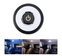 VTANOK Luci per Tettuccio Auto, Toyota Yaris Hybrid 2015 2016 2017 2018 2019 LED Plafoniera Auto Senza Fili USB Ricaricabile Interruttore A Pulsante Interni Universali