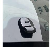 Copertura della ciotola della maniglia della porta del bagagliaio posteriore dell'auto per Smart 453 fortwo, accessori per la copertura della ciotola della maniglia della maniglia del portellone