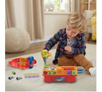 VTECH - 1,2,3 Imitate Me - La mia grande cassetta degli attrezzi interattiva - Giocattolo dimitazione per bambini