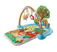 VTech 190605 - Tappeto gioco con palestrina per bebé, motivo: il giardino magico dei piccoli amici