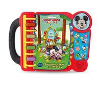 VTech-80-554022 Disney Mickey Mouse Imparo a Leggere con Topolino, Colore Rosso, único, 80-554022