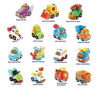 VTech Assortimento di auto interattive Bolidi, validi per tutti i playset della collezione TutTutTut, ognuno include pulsante con interazione sorpresa, viene inviato solo un veicolo (80-202417)