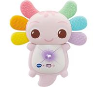 VTech Axel Tenero Massaggiagengive, Massaggia Gengive Interattivo con Luci e Melodie per la Dentizione Neonati, Branchie Colorate in Morbido Silicone, Lingua Italiana, Batterie Incluse, 3-24 Mesi