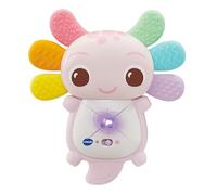 VTech Axel Tenero Massaggiagengive, Massaggia Gengive Interattivo con Luci e Melodie per la Dentizione Neonati, Branchie Colorate in Morbido Silicone, Lingua Italiana, Batterie Incluse, 3-24 Mesi