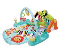 VTech Baby 5 in 1 Toucan Tunes Play Gym, Play Gym per giochi sensoriali, palestra illuminata, esplorazione musicale, adatto per età 0, 3, 6, 9 mesi, versione inglese