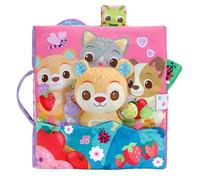 VTech -Baby Grande Libro sensoriale La Foresta delle Sorprese Grande Libro di Tessuto, Interattivo, Elementi Mobili, Canzoni e Melodie, Orsetto Separato, Regalo per bambini +3 Mesi, Versione ESP