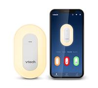 VTech BC8113 - Ciuccio per dormire per bambini, con 40 storie/canzoni/suoni, registra la tua voce. Altoparlante Bluetooth. Aiuto per il sonno del bambino con luce notturna multicolore, non richiede