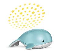 VTech BC8312 Wyatt The Whale Storytelling Baby Sleep Soother with a White Noise Sound Machine con 10 storie, 10 suoni ambientali e 10 melodie calmanti con luce notturna incandescente sul soffitto